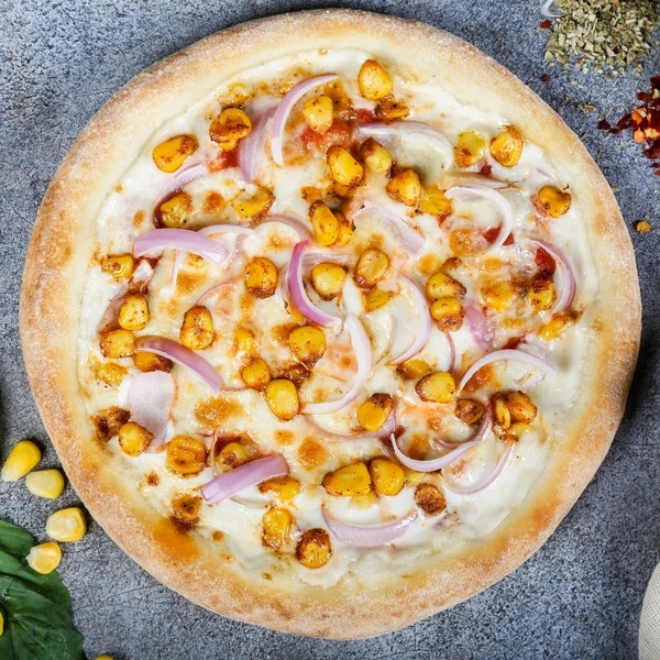 Sweetcorn Onion Pizza - Small