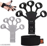 NEW FINGER GRIPPER Strength Trainer Forearm Exerciser Hand Yoga Resistance Band Finger Expander Finger Extension Exerciser Climbing Finger Strengthener Guitar Finger Stretcher for Men Women and Children Black And Grey BothName: NEW FINGER GRIPPER Strength Trainer Forearm Exerciser Hand Yoga Resistance Band Finger Expander Finger Extension Exerciser Climbing Finger Strengthener Guit