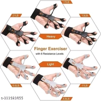 NEW FINGER GRIPPER Strength Trainer Forearm Exerciser Hand Yoga Resistance Band Finger Expander Finger Extension Exerciser Climbing Finger Strengthener Guitar Finger Stretcher for Men Women and Children Black And Grey BothName: NEW FINGER GRIPPER Strength Trainer Forearm Exerciser Hand Yoga Resistance Band Finger Expander Finger Extension Exerciser Climbing Finger Strengthener Guit