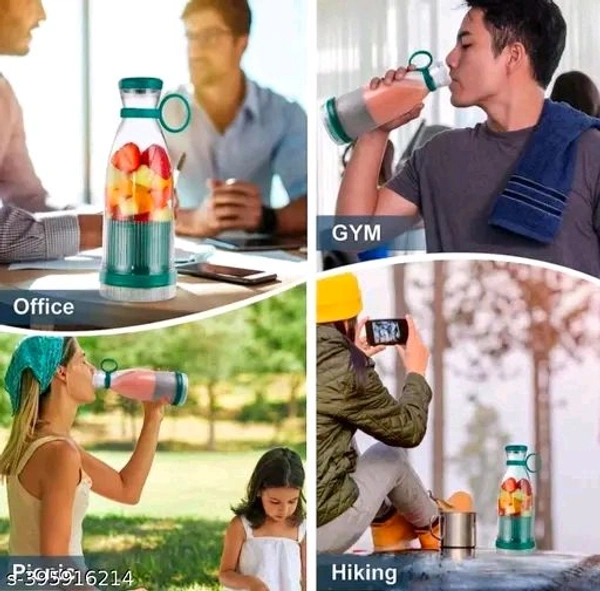 Mini Portable Juice Blender - Free Size