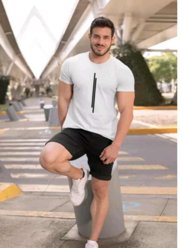 Men's Tshirt  - Black, L