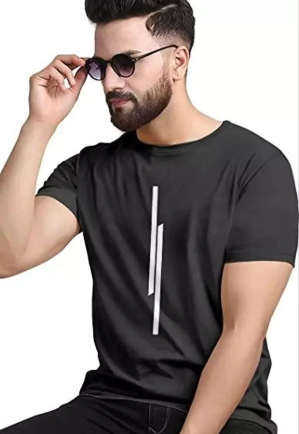 Men's Tshirt  - Black, L