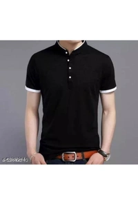 Men's Tshirt  - Black, S