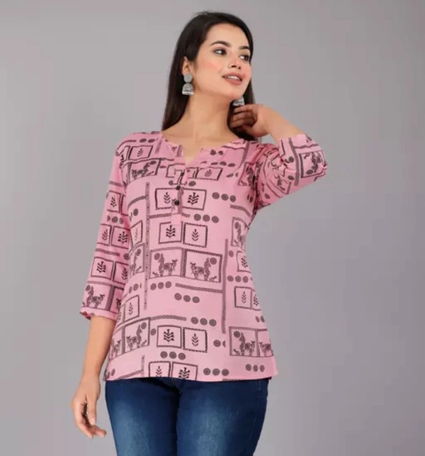 Women's Top - Web Orange, S