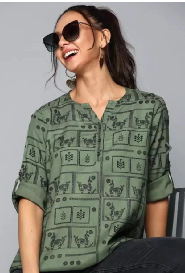 Women's Top - Blue Stone, XL