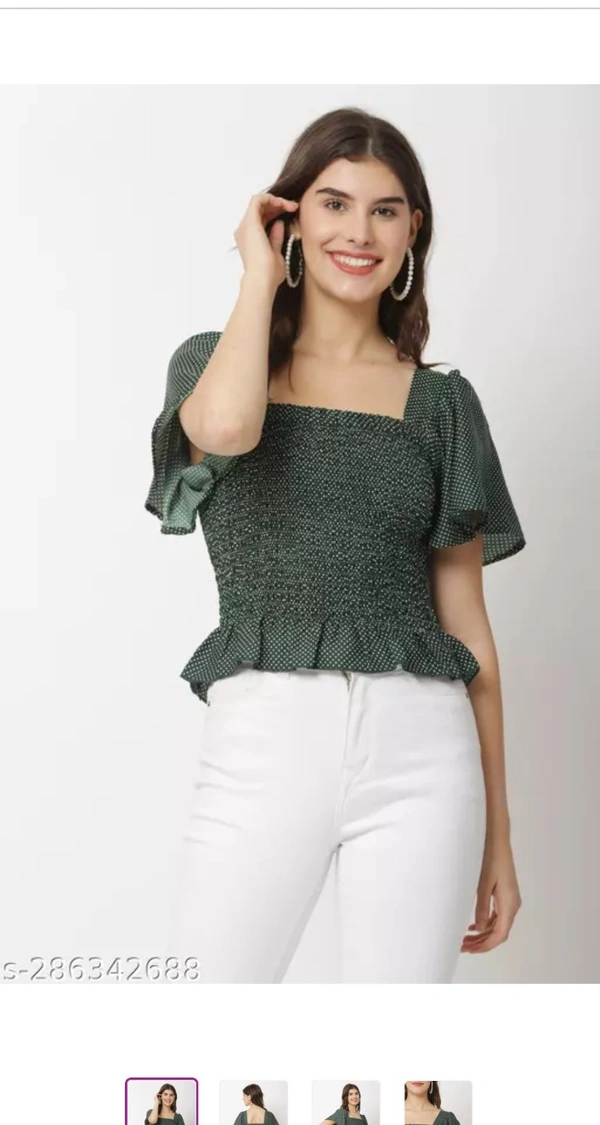 Women's Top - Japanese Laurel, M