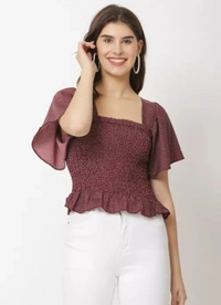 Women's Top - Japanese Laurel, M