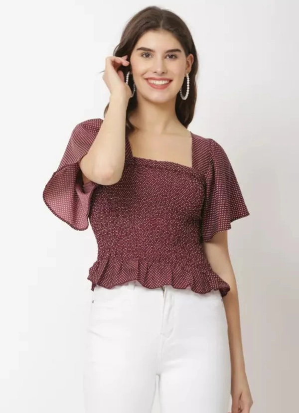 Women's Top - Japanese Laurel, M
