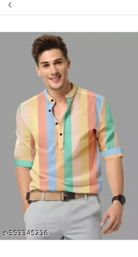 Partywear Shirt  - Tangerine, L