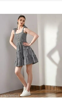 Women Dress - Black, XXL