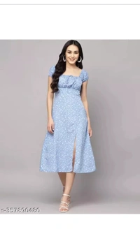 Women Dress - Web Orange, XL