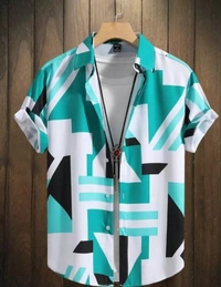 Men's Shirt  - Mint Green, L
