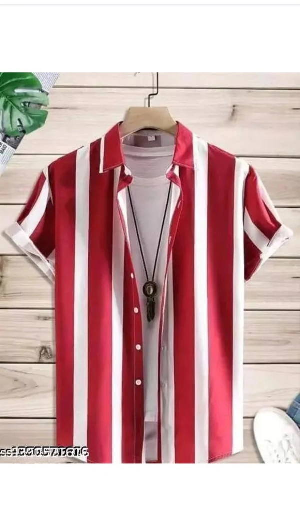 Men's Shirt  - Red, S