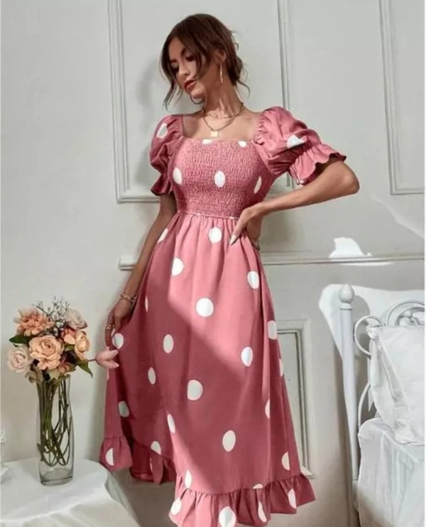 Women Dress - XL, Red
