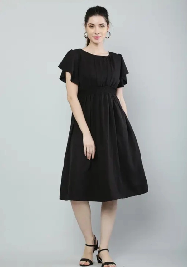 Woman Dress  - Magenta / Fuchsia, XL