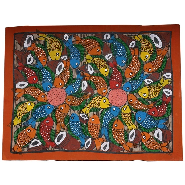 PALAK SAXENA Fishy Festivities: Pattachitra Aquatic Marriages Display