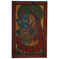 PALAK SAXENA Divine Serenade: Radha-Krishna in Bengal's Pattachitra Poetry