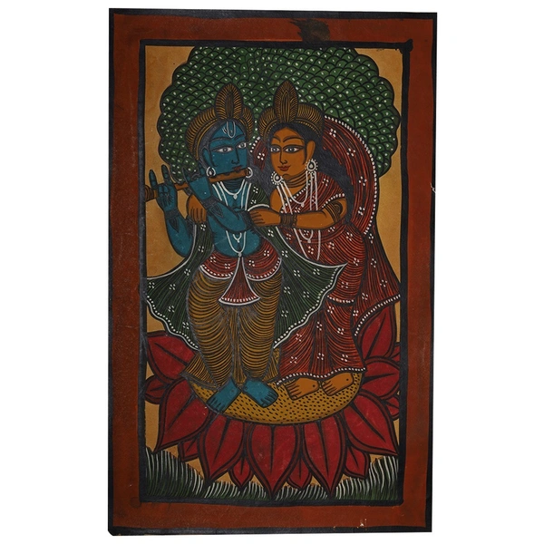 PALAK SAXENA Divine Serenade: Radha-Krishna in Bengal's Pattachitra Poetry