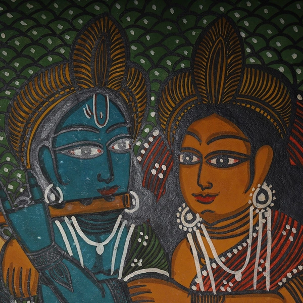 PALAK SAXENA Divine Serenade: Radha-Krishna in Bengal's Pattachitra Poetry