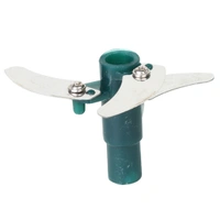 Plastic Vegetable Chopper Manual Vegetables and Dry Fruits Hand Cutter with 3 Stainless Steel Sharp Blade (Blue) - Azure Radiance