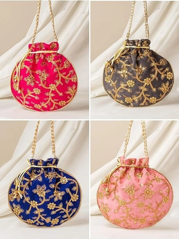 Palak Saxena  Potli Bag Pack of 4
