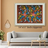 PALAK SAXENA Fishy Festivities: Pattachitra Aquatic Marriages Display