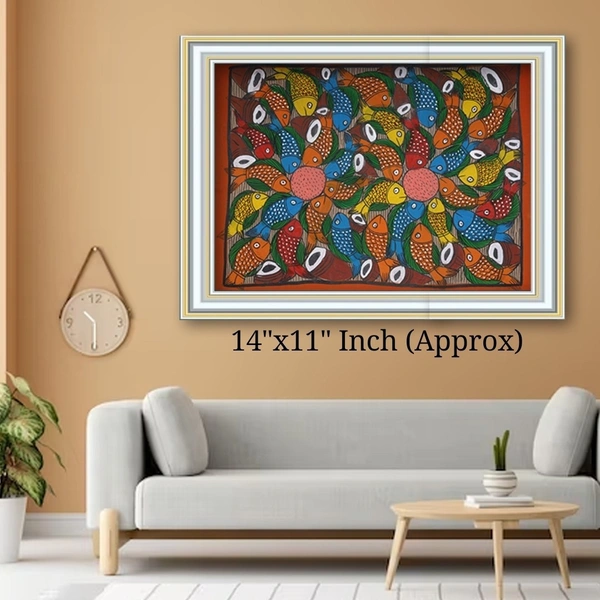 PALAK SAXENA Fishy Festivities: Pattachitra Aquatic Marriages Display