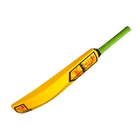 Fairo.Store FAIRO.STORE Heavy Duty Plastic Cricket Bat, Full Size (34” X 4.5”inches) Premium Bat for All Age Groups – Kids/Boys/Girls/Adults (Yellow) - 34” X 4.5”incheS