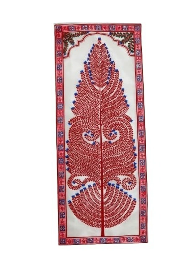 PALAK SAXENA Handmade designing tree (Leaf) Wall hanging Pattachitra Art Work on Tussar Silk for Home and Office Decoration Pattachitra painting Hand painted wall decor