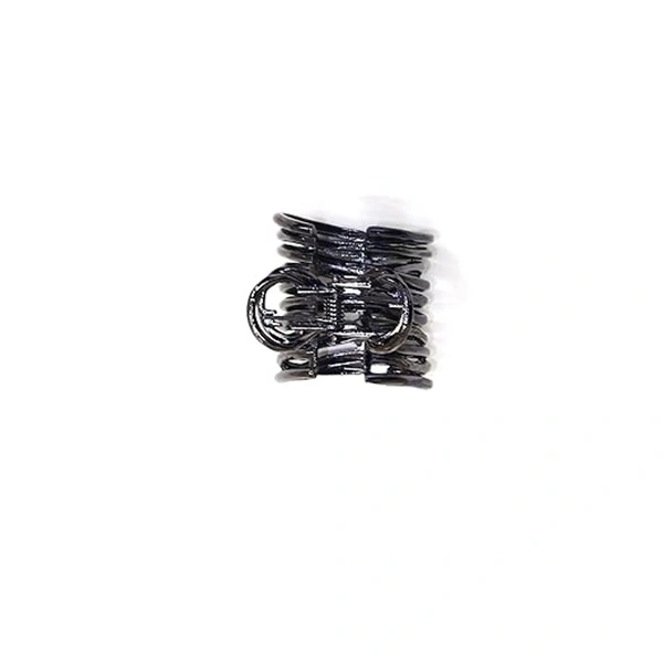 PALAK SAXENA Palak Saxena Women's Shark Hair Clips, Ponytail Claw Clip, Small Metal Hair Clips for Women, Cute Size, Non-Slip Hair Clips for Firm, High Ponytail, Hair Accessories for Teen Girls Long Hair Pack of 3
