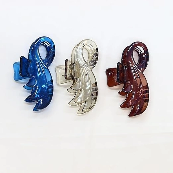 PALAK SAXENA Palak Saxena Hair Accessories for Women, 3 Piece Hair Clips, Clutcher for Hair, Juda Clips, Korean Hair Clips, Claw Clips, Butterfly Clips - 