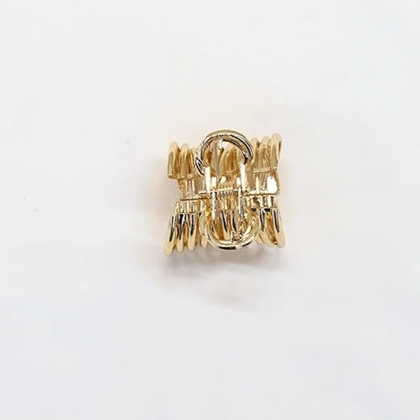 PALAK SAXENA Palak Saxena Women's Shark Hair Clips, Ponytail Claw Clip, Small Metal Hair Clips for Women, Cute Size, Non-Slip Hair Clips for Firm, High Ponytail, Hair Accessories for Teen Girls Long Hair Pack of 3