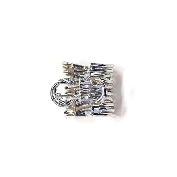 PALAK SAXENA Palak Saxena Women's Shark Hair Clips, Ponytail Claw Clip, Small Metal Hair Clips for Women, Cute Size, Non-Slip Hair Clips for Firm, High Ponytail, Hair Accessories for Teen Girls Long Hair Pack of 3