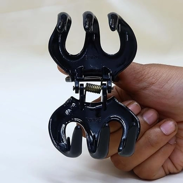 PALAK SAXENA Hair Clips Large Hair Clamp - Claw Strong Hair Plastic Hair Clips Women Hair Claws Octopus Shape Hair Pin Fashion Hair Accessories Pac of 2