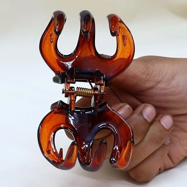 PAKAL SAXENA PALAK SAXENA Hair Clips, Large Hair Clamp, Claw Strong Hair Plastic Clips, Women Hair Claws, Octopus Shape Hair Pin, Fashion Hair Accessories