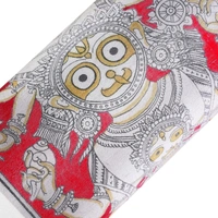 Lord Jagannath, Subhadra, and Balabhadra - Pattachitra Painting - Length -20 cm x Height -10 Cm