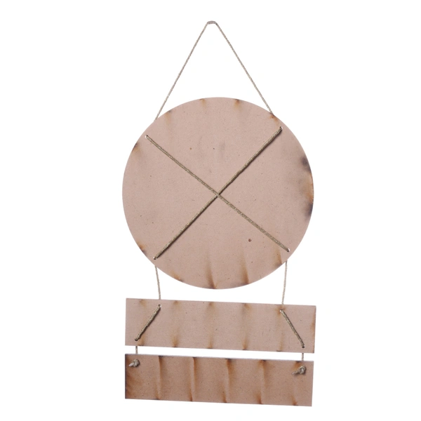 Palak Saxena Jai Shri Ram Wooden Wall Hanging For Wall, Office and Home Decor (Jai Shri Ram) - 12X18 INCH