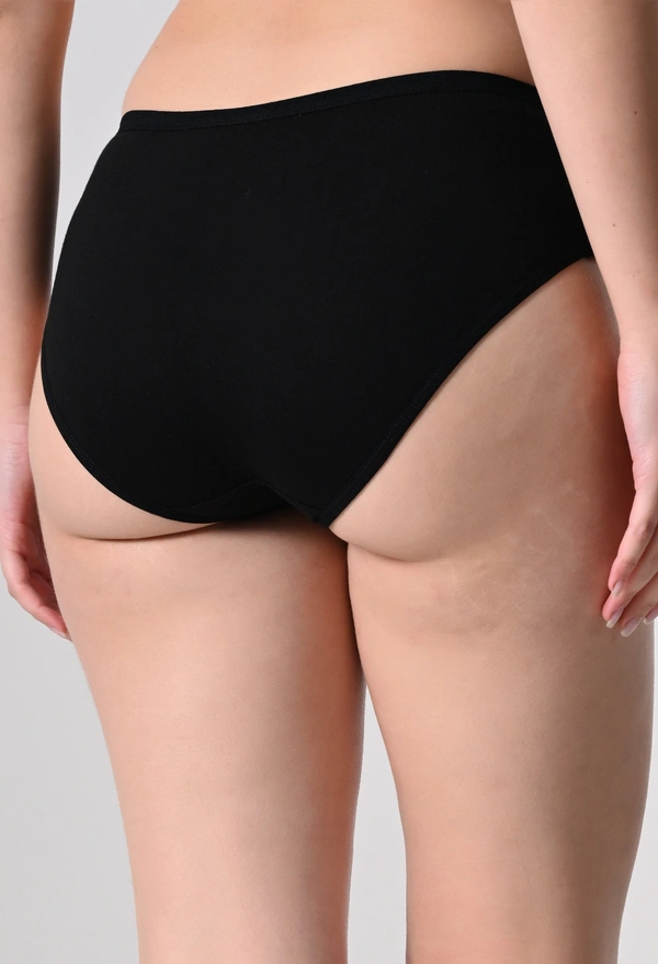 FAIRO STORE Women's Cotton XL Size 95 cm Panties, Solid Hipster, Multicolor, Pack of 3 - XL Size (95 cm)
