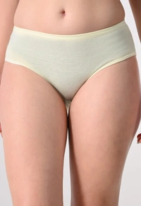 FAIRO STORE Women's Cotton XL Size 95 cm Panties, Solid Hipster, Multicolor, Pack of 3 - XL Size 95 cm