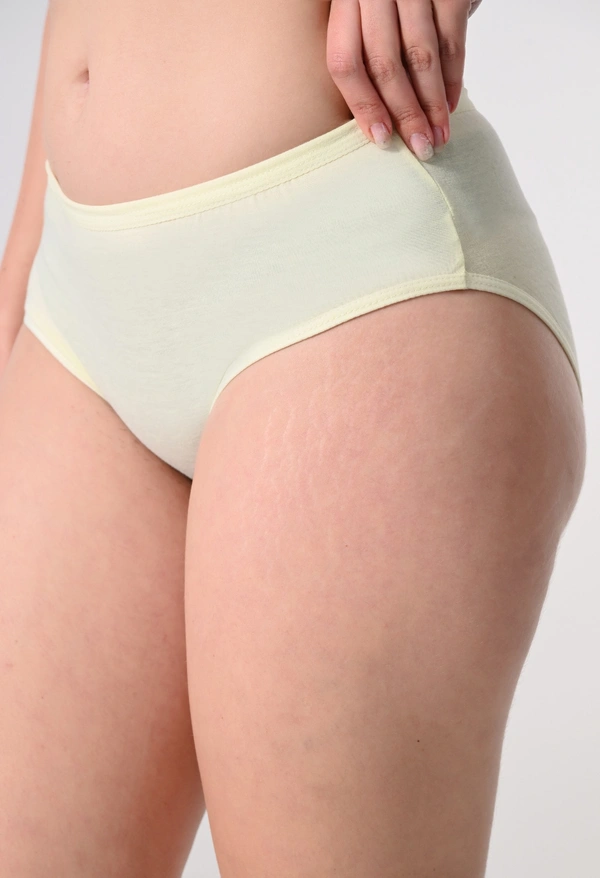 FAIRO STORE Women's Cotton Panties Comfortable Solid Panties Multicolor(XXL 100 cm) Panties (Pack of 3) - XXL (100 cm)