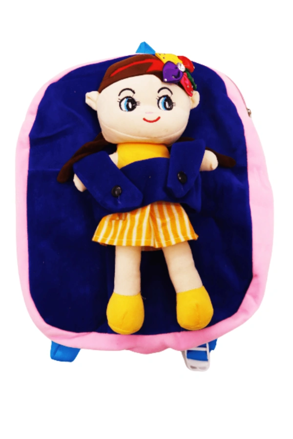 PALAK SAXENA Kids Soft Cartoon Girl Travelling School Bag Soft Plush Backpacks Boys Girls Baby for 2 to 5 Years Baby/Boys/Girls Nursery, Preschool, Picnic