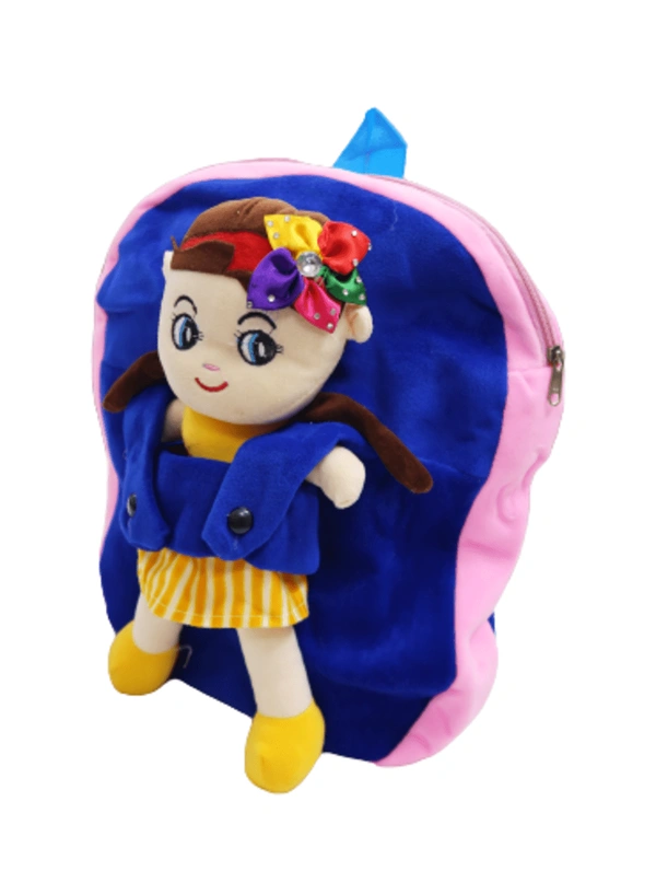 PALAK SAXENA Kids Soft Cartoon Girl Travelling School Bag Soft Plush Backpacks Boys Girls Baby for 2 to 5 Years Baby/Boys/Girls Nursery, Preschool, Picnic