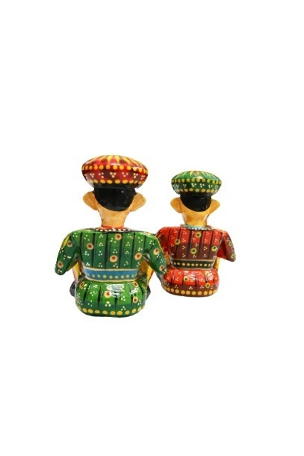 Palak Saxena PALAK SAXENA Toys & Handicrafts,Handcrafted Indian Musicians, Decorative Indian Band Set Traditional Decorative Showpiece,
