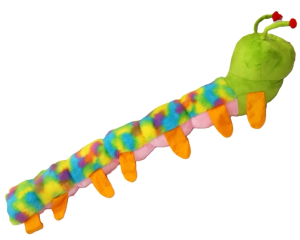 Palak Saxena 3-Foot Big Caterpillar Soft Toy: Perfect for Kids' Room Decor, Car Companion, Birthday Gift - Boys & Girls Love It
