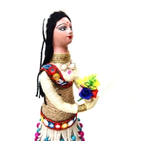  Eco-Friendly Jute Handmade Doll – Unique Artisanal Craft for Home Décor & Gift - 18*8 inch