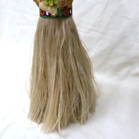 Charming Handcrafted Jute Doll – Eco-Friendly Rustic Décor Gift for Home & Festive Display  - 18 *8 inch