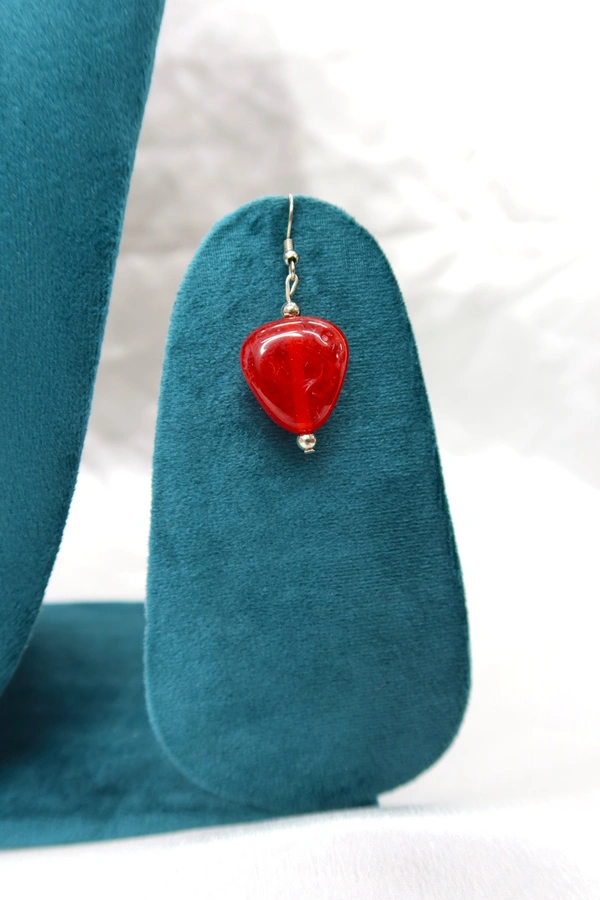 Multi Heart charm jewelry Set - Necklace & Earrings - Multi