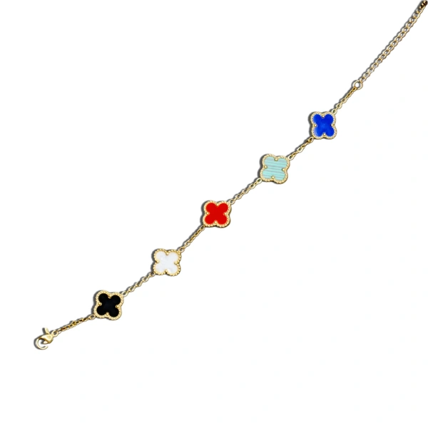 Graceful Adjustable Charm Bracelet – Stylish & Chic Wrist Jewellery for Women & Girls