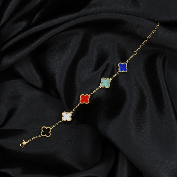 Graceful Adjustable Charm Bracelet – Stylish & Chic Wrist Jewellery for Women & Girls