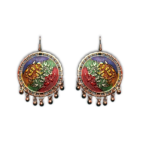 Timeless Beauty Traditional Oxidized Silver Necklace Set – Stylish Ethnic jewellery for Women
